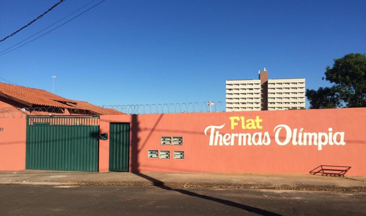 Flat Thermas Olimpia - 300 Metros Do Thermas Dos Laranjais Exterior foto